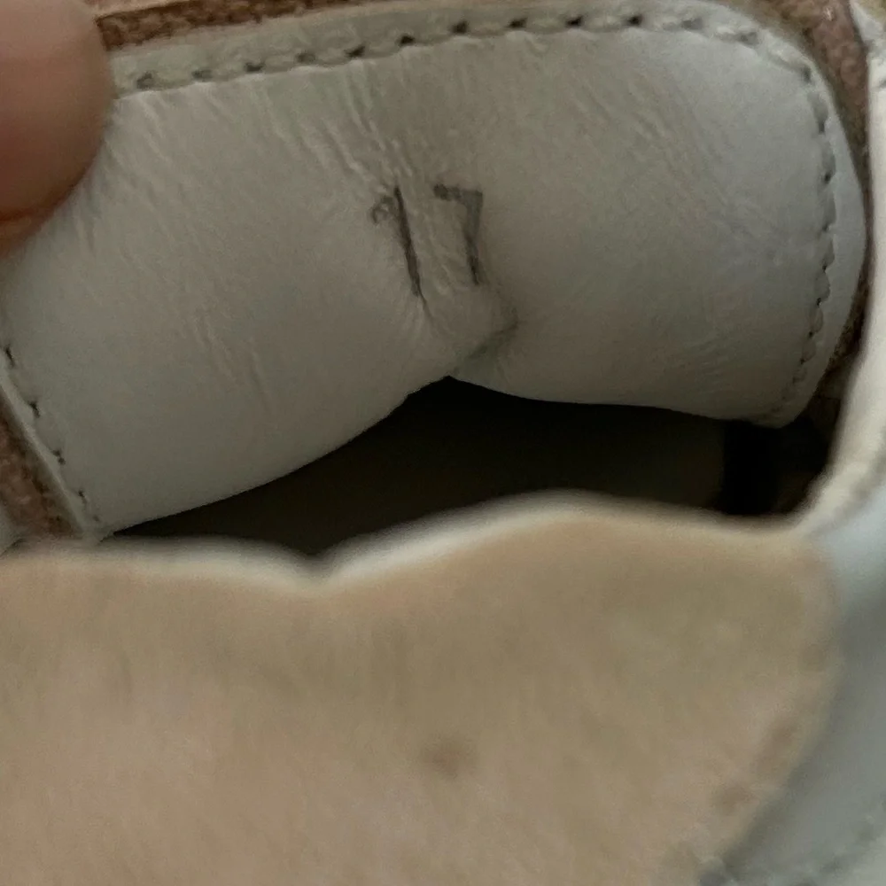TOD’S Junior Baby Silver and Tan Shoes